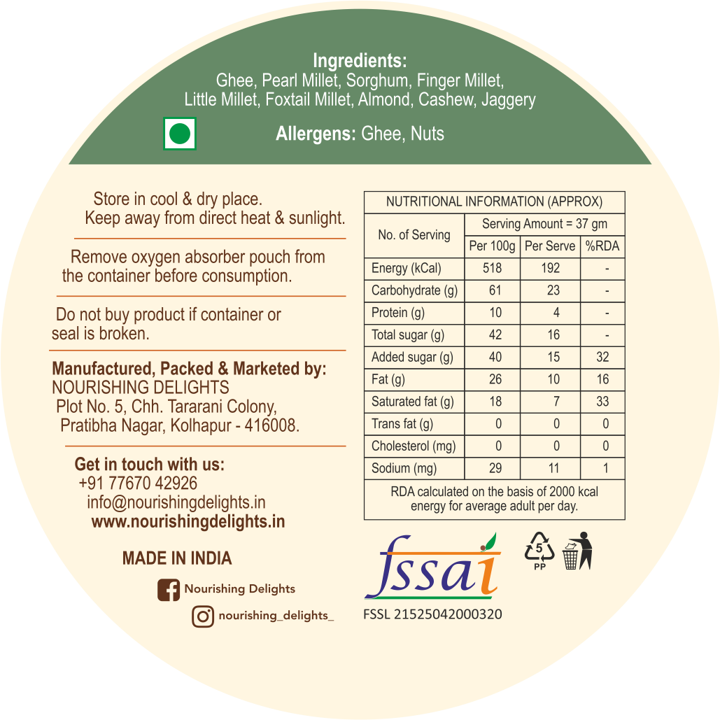 multi-millet-ladoo-label